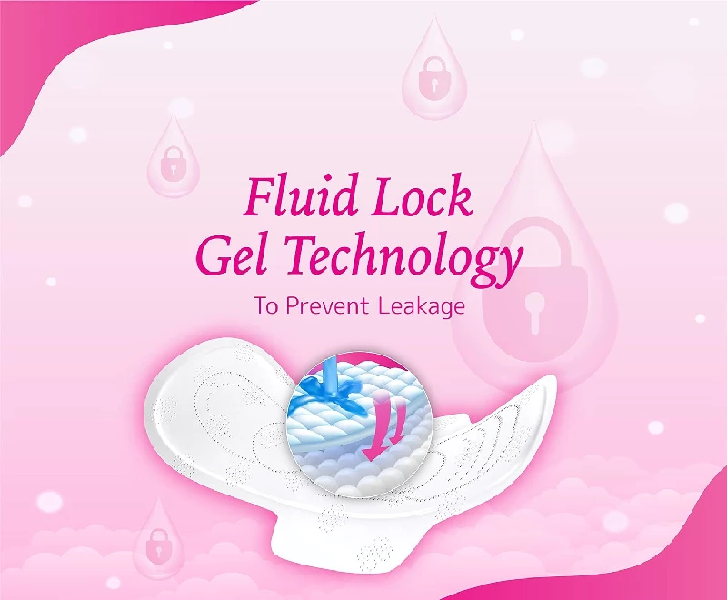 Niine Naturally Soft Ultra Thin XL+ Sanitary Pads, 6 Pads-5.webp